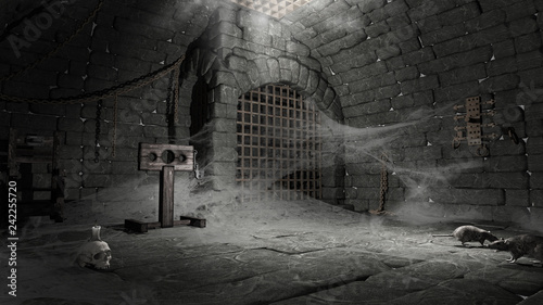 Abandoned torture chamber