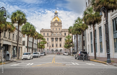 City Hall in Savannah, Georgia GA