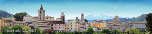 Ascoli Piceno, veduta del centro storico.