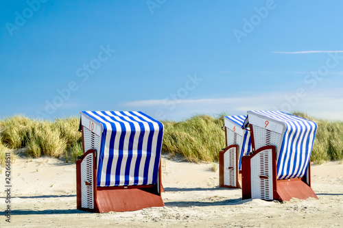 Strandkörbe auf Norderney