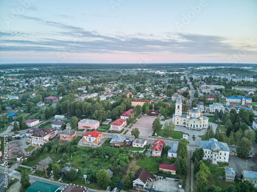 View of the Church of the Resurrection of Christ on Debreu in Kostroma, Russia