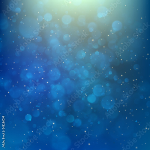 Abstract futuristic bokeh background. EPS 10
