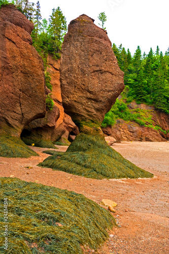 The Bay of Fundy in Canada with the highest tides on earth is one of the natural wonders of the world