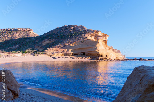 Cala de los cocederos en Almería