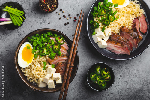 Japanese soup ramen