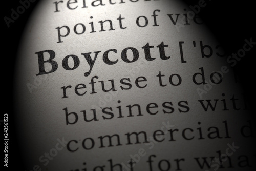 definition of boycott