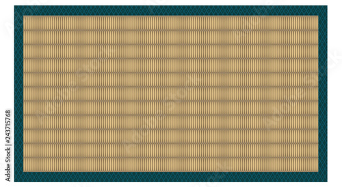 Rectangular Tatami mat