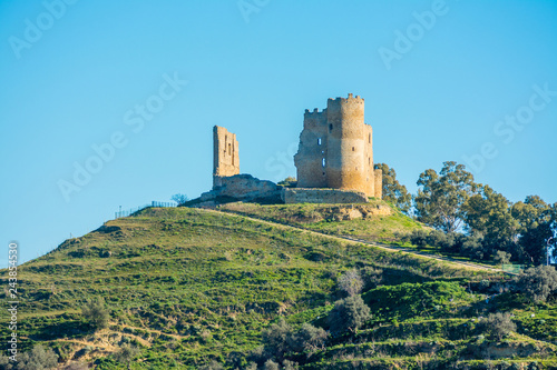 Sicilian castles. Mazzarino Medieval Castle.