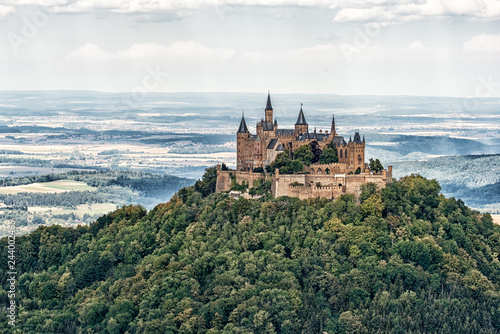 Hohenzollern castle in the Black Forest, Germany