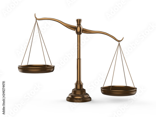 Bronze law scale