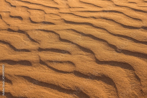 Yellow sand, desert.