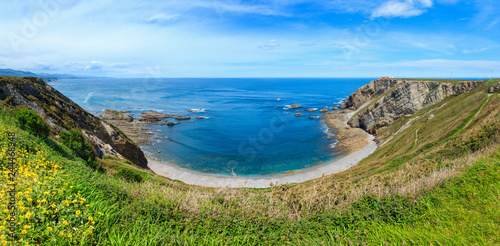 Cape Vidio coastline (Asturian coast, Spain).