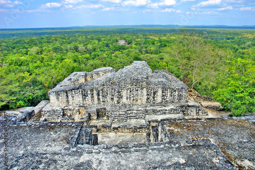 Calakmul - a Maya archaeological site in the Mexican state of Campeche. 