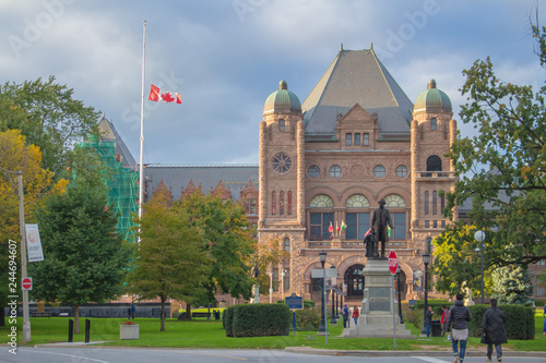 Toronto- Queen's Park Hyperlapse- Ontario Provincial Legislature