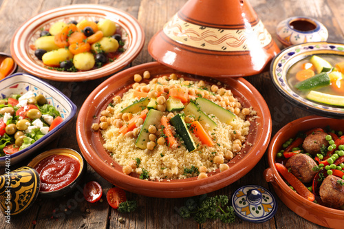arabic food assortment