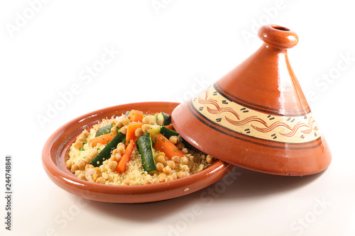 rustic traditional tajine