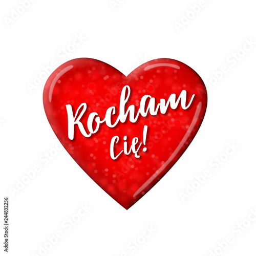 Kocham Cię – Valentine's card