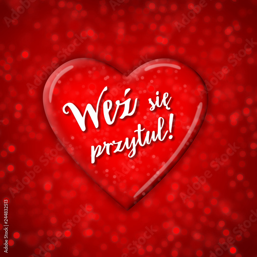 Weź się przytul – Valentine's card