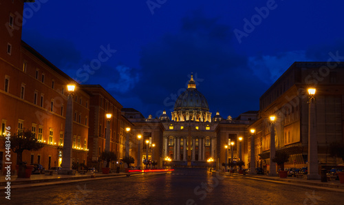 Old Vatican Town of Rome, Italy in Europe
