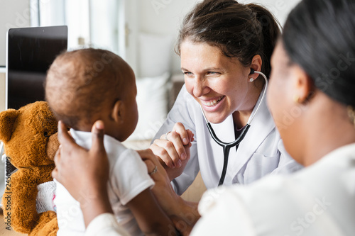 Baby's visit to the doctor