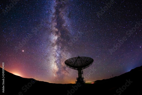 Radio telescopes and the Milky Way