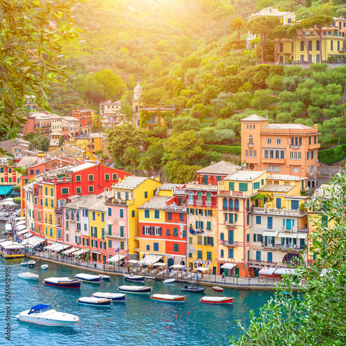 Landscape Portofino, Liguria, Italy