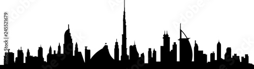 Dubai Skyline Cityscape
