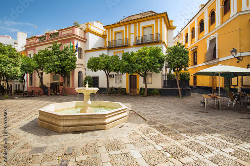 Seville, Spain - Architecture barrio Santa Cruz district