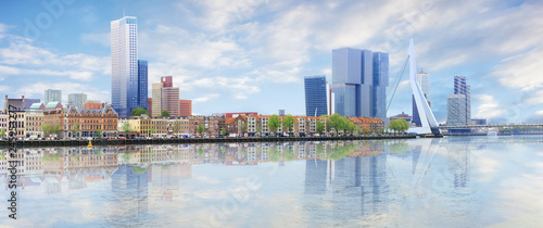 Panorama of Rotterdam