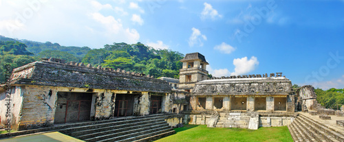 The Palace Observation Tower in the Palace of Palenque