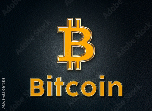 Bitcoin - kryptowaluta - ilustracja