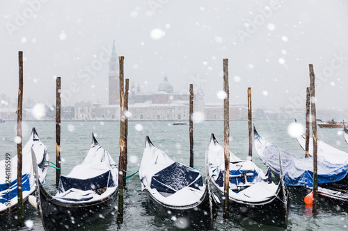 Nevicata a Venezia