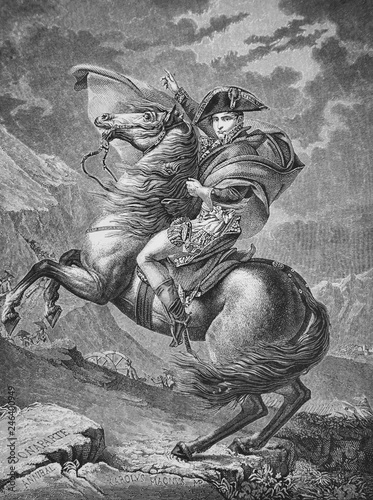 Napoleon at the Saint-Bernard Pass or Bonaparte Crossing the Alps)