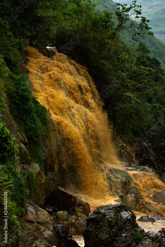 Waterfall in Sapa, Vietnam