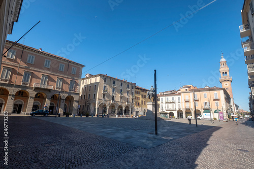 Mazzini square in Casale Monferrato, Piedmont