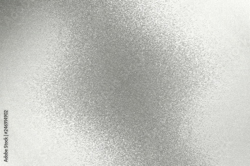Texture of silver rough metal, abstract background