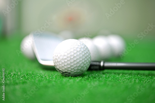 스포츠 컨셉 골프 소품 정물 백그라운드 사진 이미지