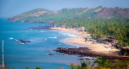 Anjuna Beach in North Goa