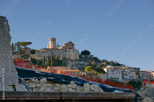 Ancient Amelia walls (Central Italy)