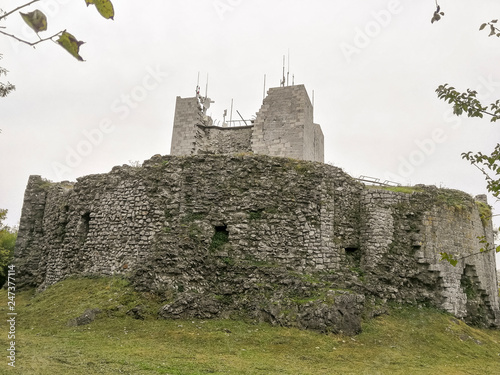 Castle of Monfalcone in autumn in Friuli Venezia Giulia