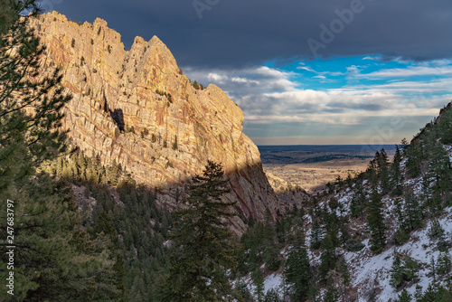 Sunset In Eldorado Canyon State Park