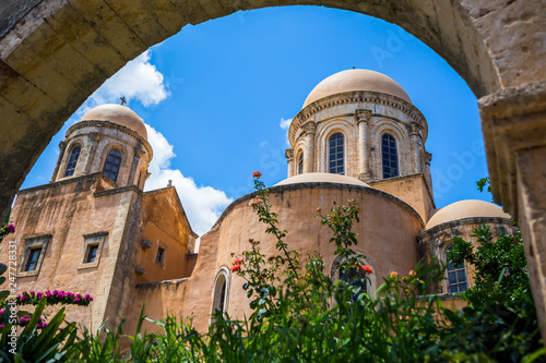 Monastery of Agia Triada of Tzagarolon, Crete, Greece