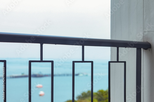 balcony over seaview