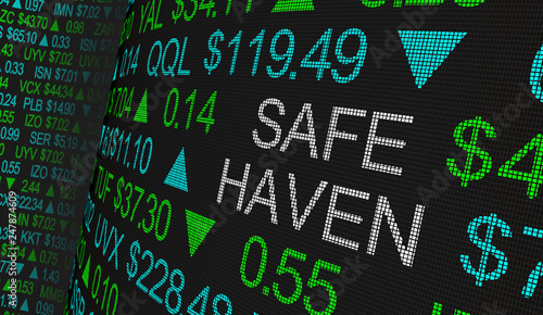 Safe Haven Tax Protection Shares Fund Stock Market Ticker Words 3d Illustration