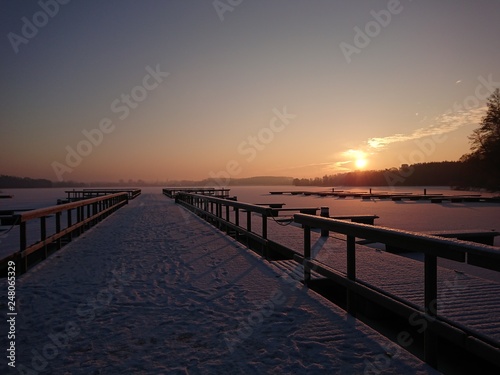 Jezioro Ukiel - Krzywe. Olsztyn warmia