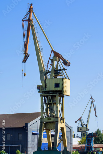 dźwig w stoczni Gdańsk, Polska