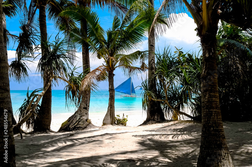 Boracay Tropical Island dream paradise Philippines white sand