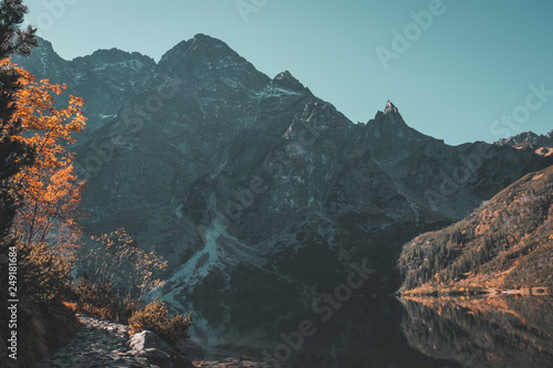 Landscape of the Polish Tatra Mountains