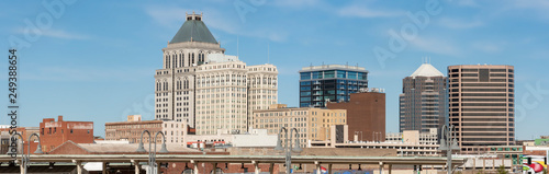 Panorama of downtown Greensboro, NC