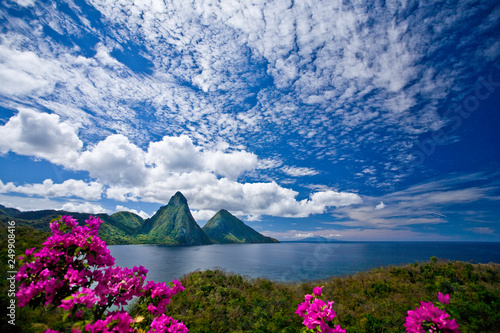 Pitons, St. Lucia, Caribbean